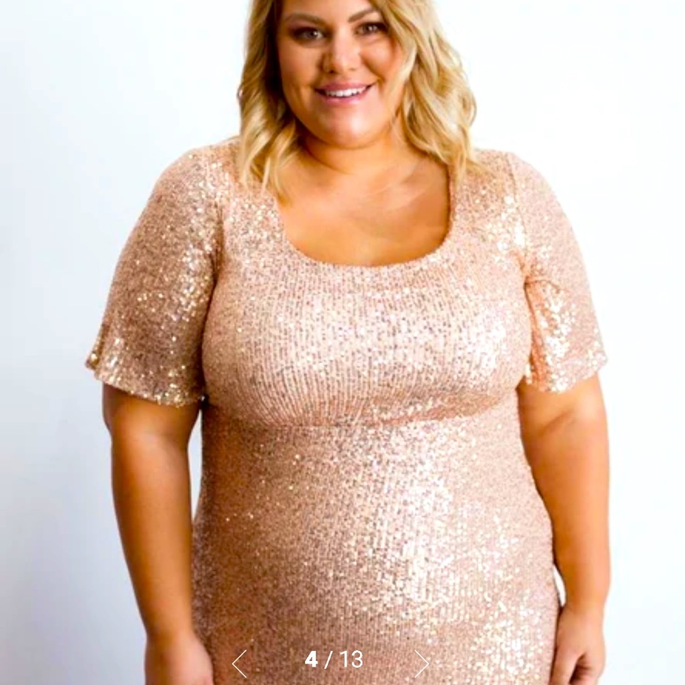 Baltic Born Gatsby Sequin Gown Nwt - image 1